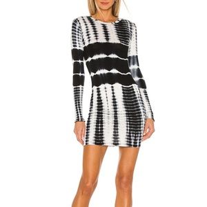 Revolve super down tie dye mini dress